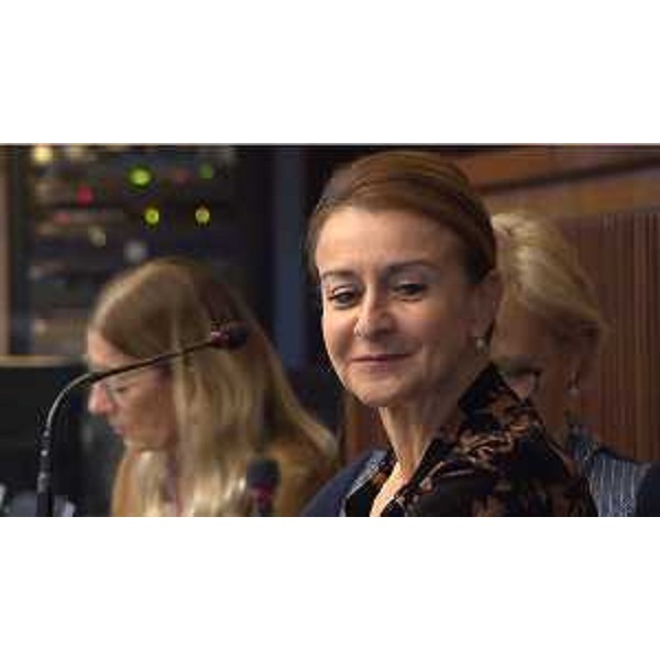 La presidente della IV Commissione, Mara Piccin (FI) - La presidente della IV Commissione, Mara Piccin (FI)