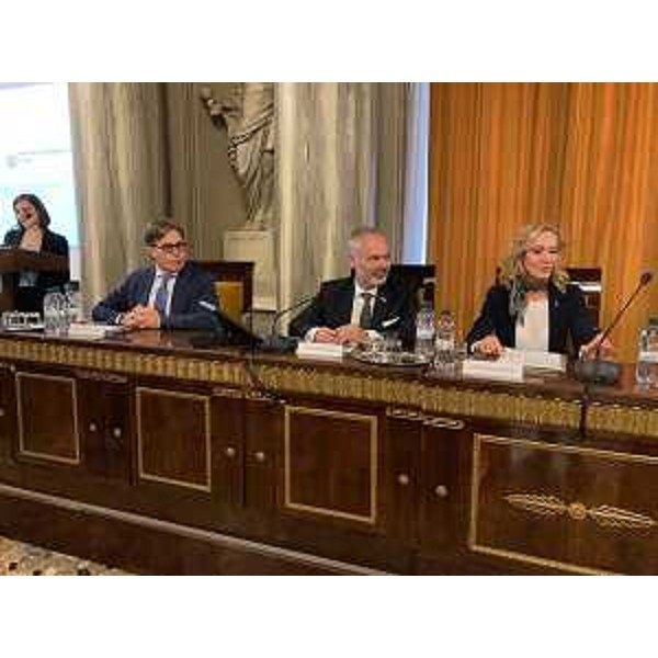 L'assessore regionale alle Attività Produttive e Turismo Sergio Emidio Bini (a sinistra) durante la tavola rotonda sulla cooperazione tra l'Italia e la Svezia ospitata dalla Camera di commercio di Trieste, alla quale hanno partecipato l'ambasciatore a Roma Jan Bjorklund e il console onorario Cristina Sbaizero. - L'assessore regionale alle Attività Produttive e Turismo Sergio Emidio Bini (a sinistra) durante la tavola rotonda sulla cooperazione tra l'Italia e la Svezia ospitata dalla Camera di commercio di Trieste, alla quale hanno partecipato l'ambasciatore a Roma Jan Bjorklund e il console onorario Cristina Sbaizero. 
