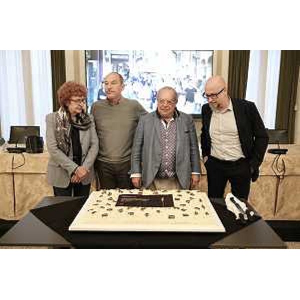 La torta celebrativa dell'edizione 2022 di pordenonelegge - La torta celebrativa dell'edizione 2022 di pordenonelegge