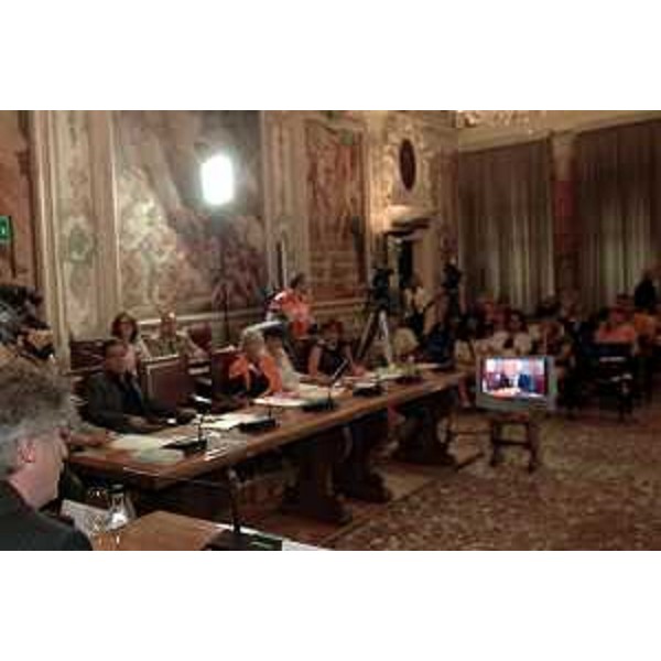 Renzo Tondo (Presidente Regione Friuli Venezia Giulia) alla presentazione dei risultati del progetto "Equal EssErCi" (Udine 25/06/08)