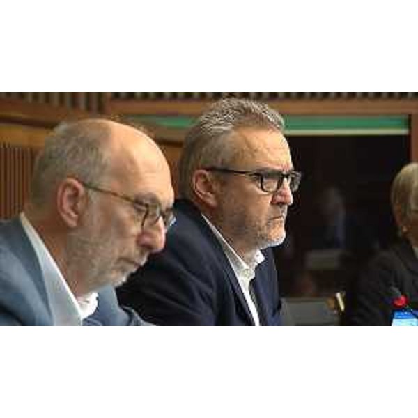 Il vicegovernatore Riccardo Riccardi (a sinistra) accanto a Ivo Moras (Lega), presidente della III Commissione consiliare - Il vicegovernatore Riccardo Riccardi (a sinistra) accanto a Ivo Moras (Lega), presidente della III Commissione consiliare