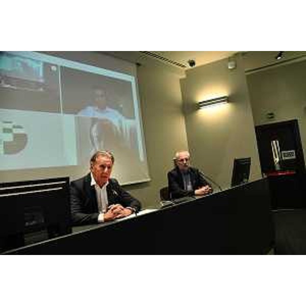 L'assessore Scoccimarro assieme al presidente di Konsumer Trieste Augusto Truzzi - L'assessore Scoccimarro assieme al presidente di Konsumer Trieste Augusto Truzzi