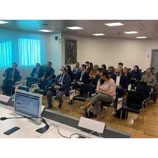 Un'altra immagine della conferenza stampa a Udine - Un'altra immagine della conferenza stampa a Udine