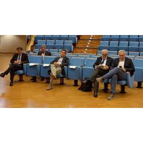 Da destra, i consiglieri regionali Mauro Bordin, Emanuele Zanon e Franco Iacop - Da destra, i consiglieri regionali Mauro Bordin, Emanuele Zanon e Franco Iacop 