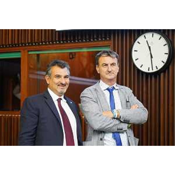 Edy Morandini (PrFvg/Ar) e Luca Boschetti (Lega) - Edy Morandini (PrFvg/Ar) e Luca Boschetti (Lega)