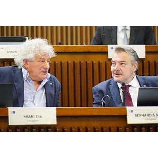 I leghisti Elia Miani e Diego Bernardis - I leghisti Elia Miani e Diego Bernardis