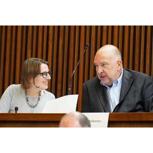 Chiara Da Giau e Roberto Cosolini (Pd) - Chiara Da Giau e Roberto Cosolini (Pd)