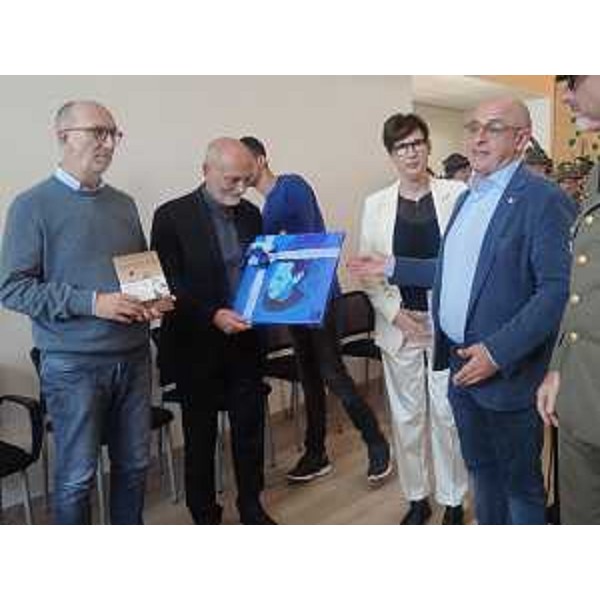 Il vicegovernatore con delega alla Disabilità del Friuli Venezia Giulia, Riccardo Riccardi, a Feletto Umberto di Tavagnacco, nella "Home special Home" sede di Progettoautismo Fvg, per la una messa celebrata per i 120 anni dalla nascita del Beato Don Carlo Gnocchi. - Il vicegovernatore con delega alla Disabilità del Friuli Venezia Giulia, Riccardo Riccardi, a Feletto Umberto di Tavagnacco, nella "Home special Home" sede di Progettoautismo Fvg, per la una messa celebrata per i 120 anni dalla nascita del Beato Don Carlo Gnocchi. 