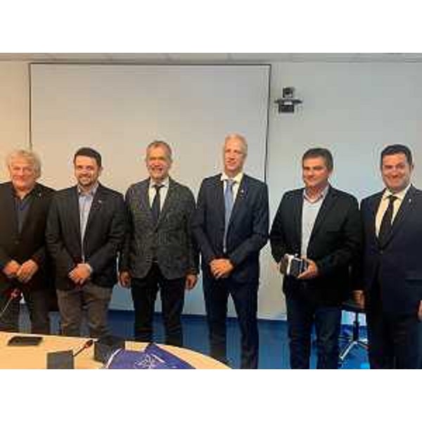 Un momento dell'incontro tra la delegazione friulana e argentina - Un momento dell'incontro tra la delegazione friulana e argentina