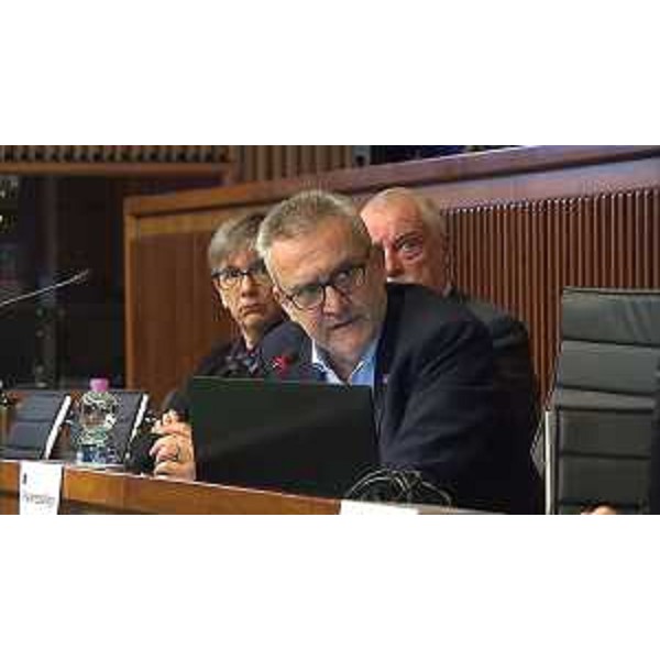 Il presidente della III Commissione, Ivo Moras (Lega) - Il presidente della III Commissione, Ivo Moras (Lega)