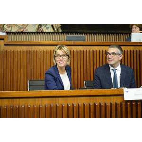Gli assessori regionali Barbara Zilli e Pierpaolo Roberti - Gli assessori regionali Barbara Zilli e Pierpaolo Roberti