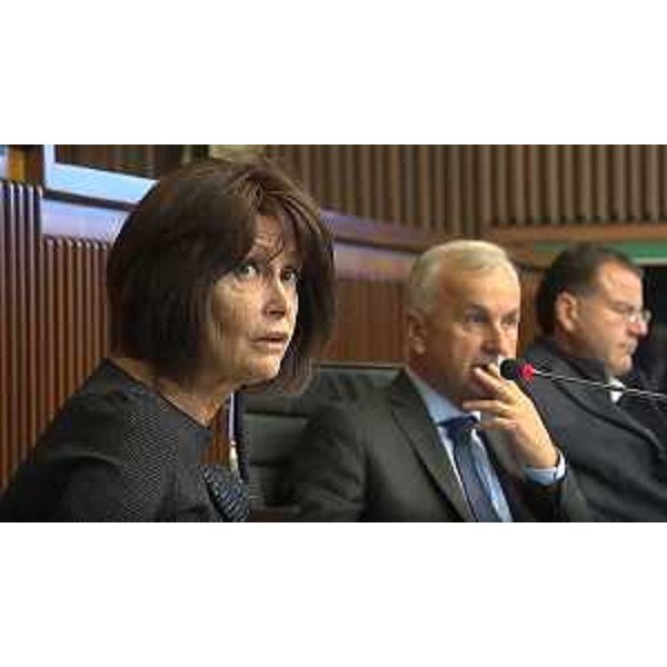 L'assessore regionaole alla Formazione, Alessia Rosolen con il presidente della VI Commissione, Giuseppe Sibau (Progetto Fvg/Ar) - L'assessore regionaole alla Formazione, Alessia Rosolen con il presidente della VI Commissione, Giuseppe Sibau (Progetto Fvg/Ar)