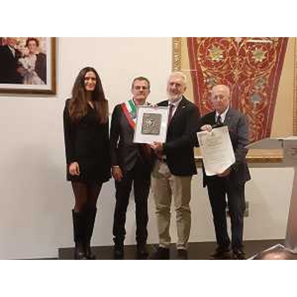 La consegna della Foglia d'oro al Consorzio di bonifica della Venezia Giulia - La consegna della Foglia d'oro al Consorzio di bonifica della Venezia Giulia