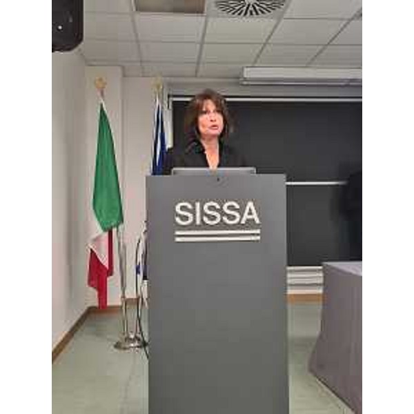 L'assessore regionale Alessia Rosolen porta il saluto istituzionale alla Sissa di Trieste in occasione della cerimonia di apertura del 44esimo anno accademico - L'assessore regionale Alessia Rosolen porta il saluto istituzionale alla Sissa di Trieste in occasione della cerimonia di apertura del 44esimo anno accademico