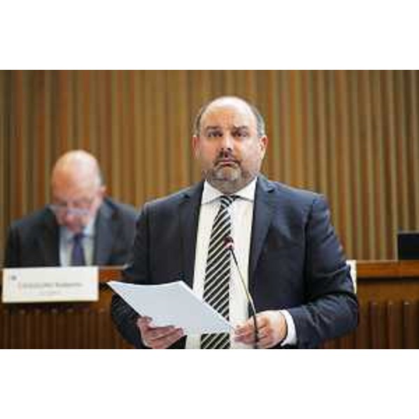 Diego Moretti, capogruppo del Pd - Diego Moretti, capogruppo del Pd