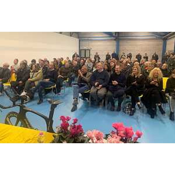 La platea durante la serata " Il mio viaggio da Rochis alla conquista del mondo" di Michele Pittacolo - La platea durante la serata " Il mio viaggio da Rochis alla conquista del mondo" di Michele Pittacolo