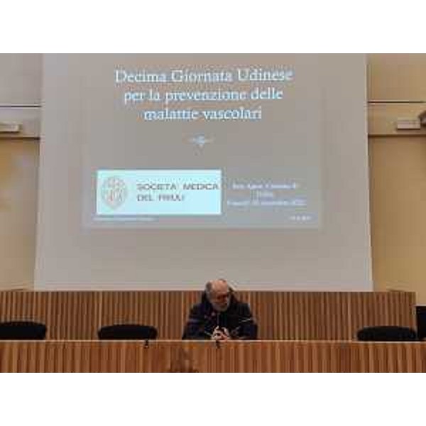 Il vicegovernatore Riccardo Riccardi interviene alla Giornata udinese per la prevenzione delle malattie vascolari - Il vicegovernatore Riccardo Riccardi interviene alla Giornata udinese per la prevenzione delle malattie vascolari