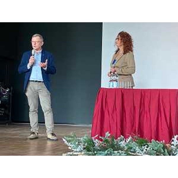 L'assessore regionale alle Risorse agroalimentari, forestali, ittiche e montagna Stefano Zannier, durante l'intervento a San Quirino. - L'assessore regionale alle Risorse agroalimentari, forestali, ittiche e montagna Stefano Zannier, durante l'intervento a San Quirino.