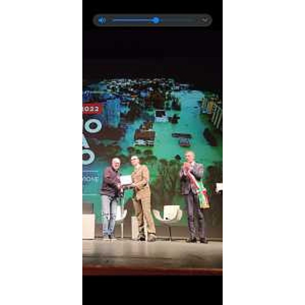 Il vicegovernatore Riccardi durante la manifestazione - Il vicegovernatore Riccardi durante la manifestazione 