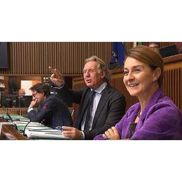 Mara Piccin (FI), presidente della IV Commissione, con l'assessore regionale Fabio Scoccimarro - Mara Piccin (FI), presidente della IV Commissione, con l'assessore regionale Fabio Scoccimarro