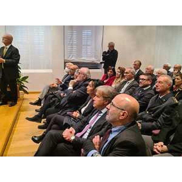 L'assessore regionale alle Attività produttive, Sergio Emidio Bini, durante uno degli eventi della quattro giorni di festa della Fondazione Carigo di Gorizia per il trentennale di attività. - L'assessore regionale alle Attività produttive, Sergio Emidio Bini, durante uno degli eventi della quattro giorni di festa della Fondazione Carigo di Gorizia per il trentennale di attività. 