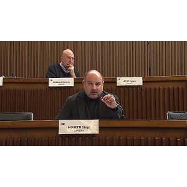 I dem Diego Moretti (in primo piano) e Roberto Cosolini - I dem Diego Moretti (in primo piano) e Roberto Cosolini