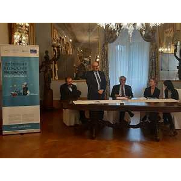 L'assessore al Patrimonio Sebastiano Callari al Leadership Academy Programme nel castello di Spessa - L'assessore al Patrimonio Sebastiano Callari al Leadership Academy Programme nel castello di Spessa