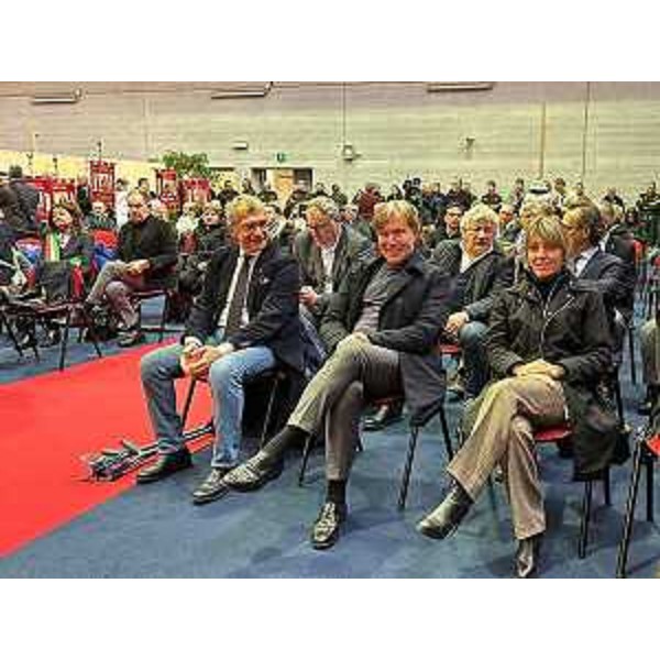 Gli assessori regionali Barbara Zilli e Sergio Emidio Bini assieme al presidente del Consiglio regionale Pero Mauro Zanin - Gli assessori regionali Barbara Zilli e Sergio Emidio Bini assieme al presidente del Consiglio regionale Pero Mauro Zanin