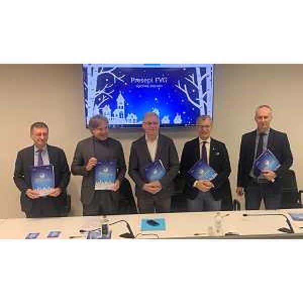 I partecipanti alla conferenza stampa di presentazione di Presepi Fvg - La tradizione che prende forma - I partecipanti alla conferenza stampa di presentazione di Presepi Fvg - La tradizione che prende forma