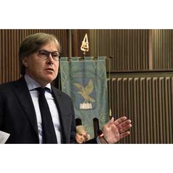 L'assessore alle Attività produttive, Sergio Emidio Bini - L'assessore alle Attività produttive, Sergio Emidio Bini