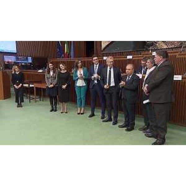 Il momento finale delle premiazioni - Il momento finale delle premiazioni