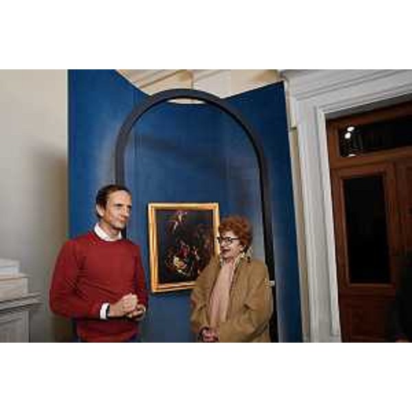 Il governatore Fedriga e l'assessore regionale Gibelli - Il governatore Fedriga e l'assessore regionale Gibelli