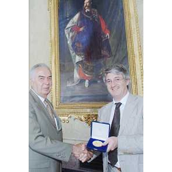 Il Presidente del Friuli Venezia Giulia Renzo Tondo riceve il Console generale di Slovenia a Trieste Joze Susmelj, nella sede della Regione a Trieste. (Trieste 11/07/08)