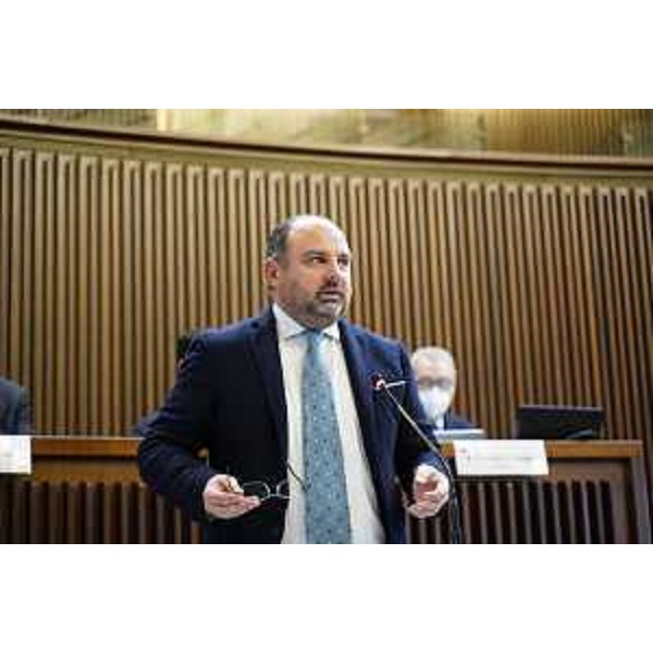 Diego Moretti, capogruppo del Pd - Diego Moretti, capogruppo del Pd