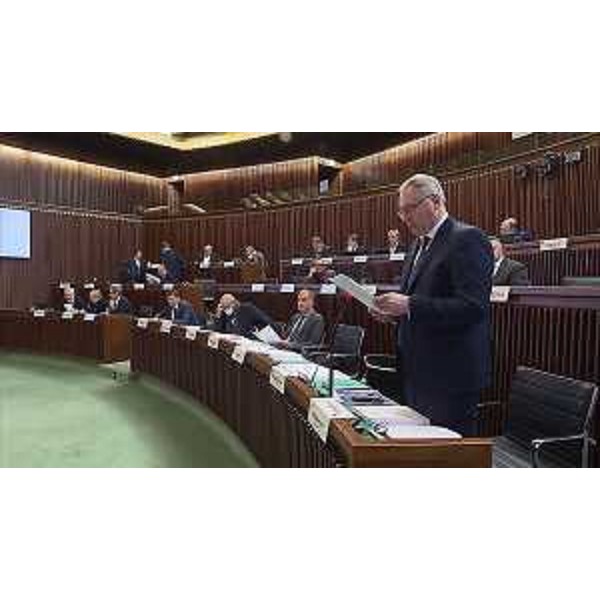 L'intervento di Mauro Bordin (Lega) - L'intervento di Mauro Bordin (Lega)