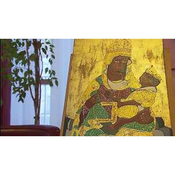 Una delle opere esposte - Una delle opere esposte