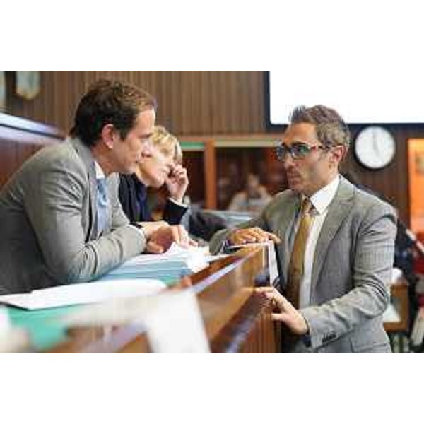 Il governatore Massimiliano Fedriga con il vicepresidente del Cr Fvg, Stefano Mazzolini - Il governatore Massimiliano Fedriga con il vicepresidente del Cr Fvg, Stefano Mazzolini