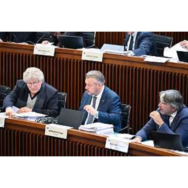 I leghisti Elia Miani, Diego Bernardis e Antonio Calligaris - I leghisti Elia Miani, Diego Bernardis e Antonio Calligaris