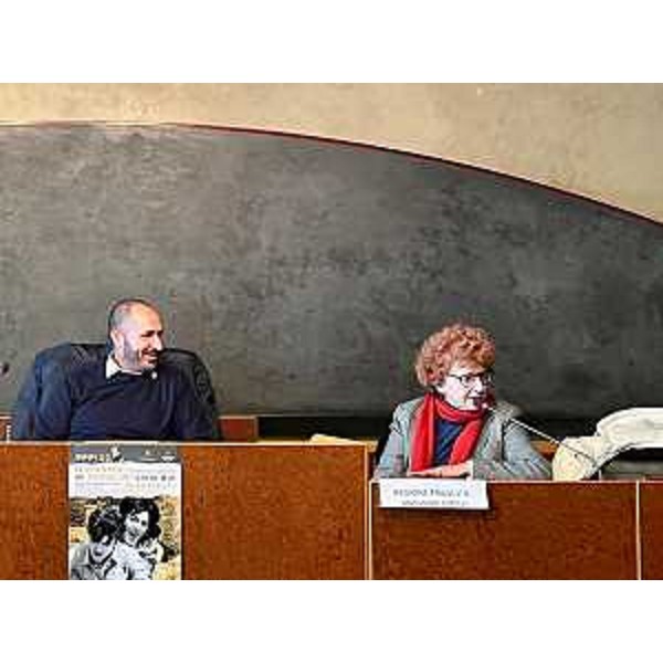 L'assessore regionale alla Cultura, Tiziana Gibelli, intervenuta all'inaugurazione della mostra dedicata a Pier Paolo Pasolini. - L'assessore regionale alla Cultura, Tiziana Gibelli, intervenuta all'inaugurazione della mostra dedicata a Pier Paolo Pasolini.