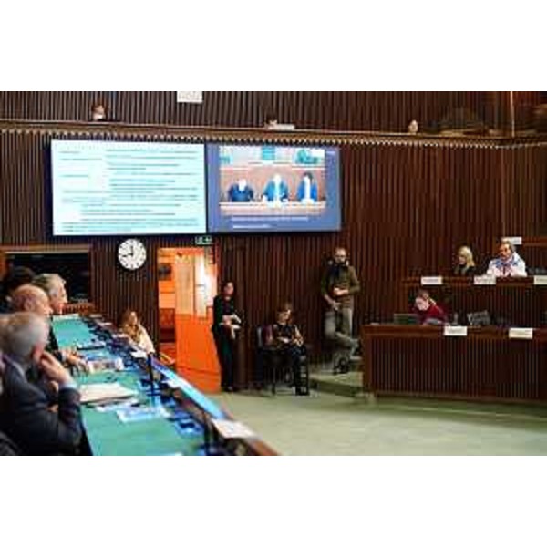La stampa intervenuta in aula per la conferenza stampa di Fine Anno del Consiglio regionale - La stampa intervenuta in aula per la conferenza stampa di Fine Anno del Consiglio regionale