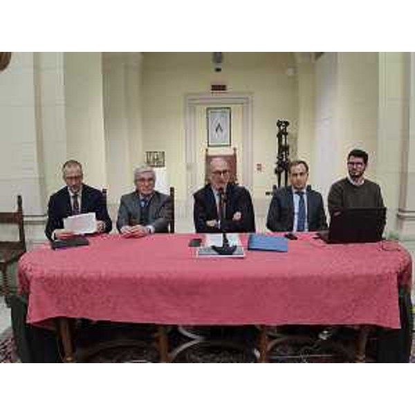 Il Vicegovernatore con delega alla Salute Riccardo Riccardi durante la presentazione del progetto di riqualificazione dell'ex ospedale psichiatrico di Udine - Il Vicegovernatore con delega alla Salute Riccardo Riccardi durante la presentazione del progetto di riqualificazione dell'ex ospedale psichiatrico di Udine