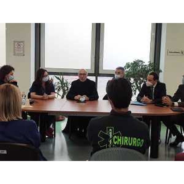 Il vicegovernatore del Friuli Venezia Giulia con delega alla Salute Riccardo Riccardi, intervenuto al padiglione 15 dell'ospedale Santa Maria della Misericordia di Udine in occasione della presentazione degli esiti del progetto "Un Natale da donare alla comunità, grazie Despar" - Il vicegovernatore del Friuli Venezia Giulia con delega alla Salute Riccardo Riccardi, intervenuto al padiglione 15 dell'ospedale Santa Maria della Misericordia di Udine in occasione della presentazione degli esiti del progetto "Un Natale da donare alla comunità, grazie Despar"