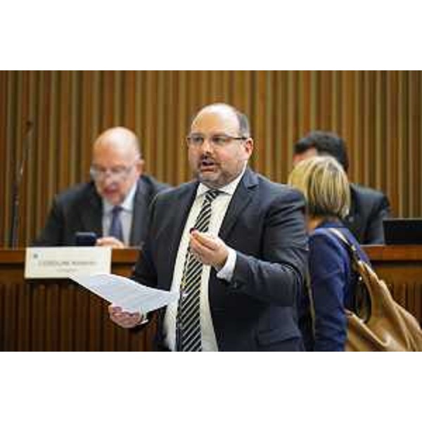 Diego Moretti, capogruppo del Pd - Diego Moretti, capogruppo del Pd