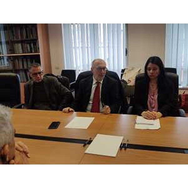 L'intervento del Vicegovernatore Riccardo Riccardi durante i lavori del Comitato provinci<le per l'ordine e la sicurezza svoltosi oggi a Pordenone - L'intervento del Vicegovernatore Riccardo Riccardi durante i lavori del Comitato provinci<le per l'ordine e la sicurezza svoltosi oggi a Pordenone