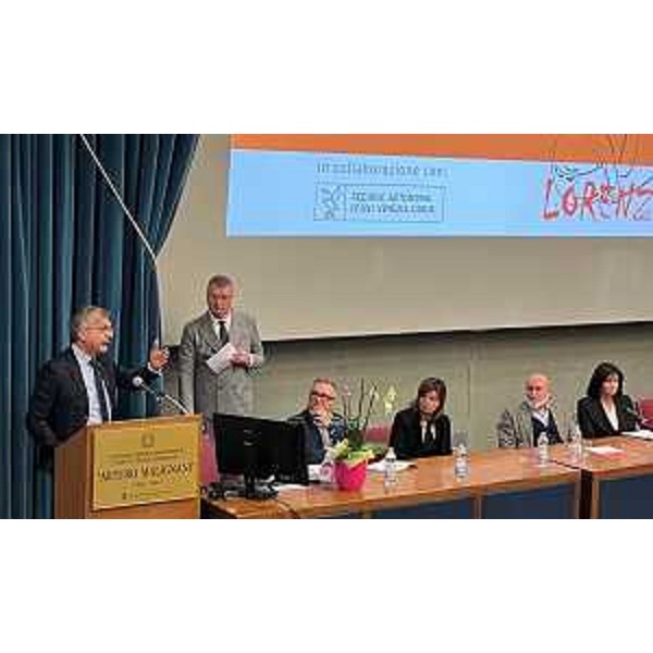 L'intervento di Piero Mauro Zanin, presidente del Consiglio regionale, oggi all'auditorium del Malignani a Udine - L'intervento di Piero Mauro Zanin, presidente del Consiglio regionale, oggi all'auditorium del Malignani a Udine