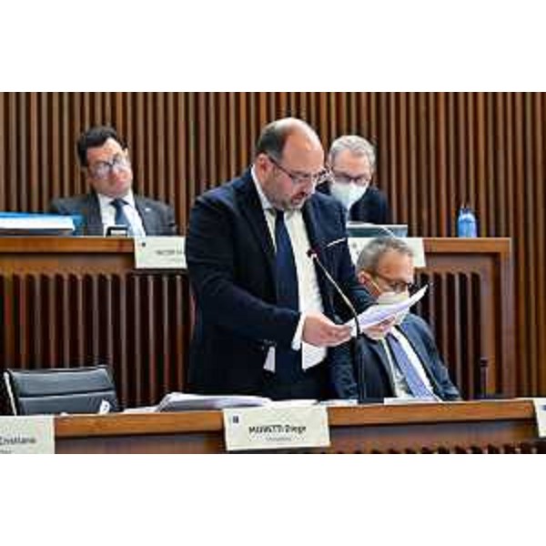 Diego Moretti, capogruppo del Pd - Diego Moretti, capogruppo del Pd