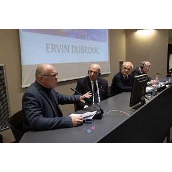 L'intervento di Ervin Dubrovic, direttore dei Civici Musei della città di Fiume - L'intervento di Ervin Dubrovic, direttore dei Civici Musei della città di Fiume