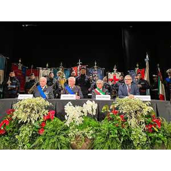 L'assessore Pierpaolo Roberti interviene alla cerimonia civile per la ricorrenza di San Sebastiano nell'Auditorium del Centro culturale delle Grazie a Udine - L'assessore Pierpaolo Roberti interviene alla cerimonia civile per la ricorrenza di San Sebastiano nell'Auditorium del Centro culturale delle Grazie a Udine