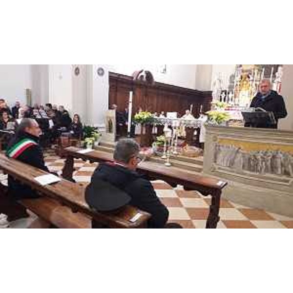 Il presidente del Consiglio regionale, Piero Mauro Zanin, alla festa del patrono di Mortegliano, san Paolo - Il presidente del Consiglio regionale, Piero Mauro Zanin, alla festa del patrono di Mortegliano, san Paolo