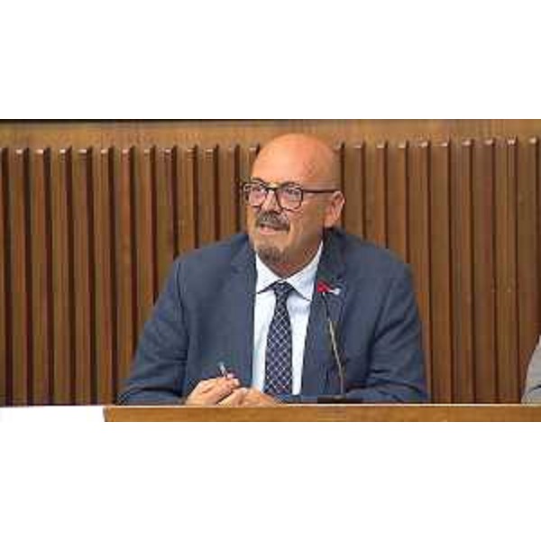 L'assessore regionale a Patrimonio e Sistemi informativi, Sebastiano Callari - L'assessore regionale a Patrimonio e Sistemi informativi, Sebastiano Callari